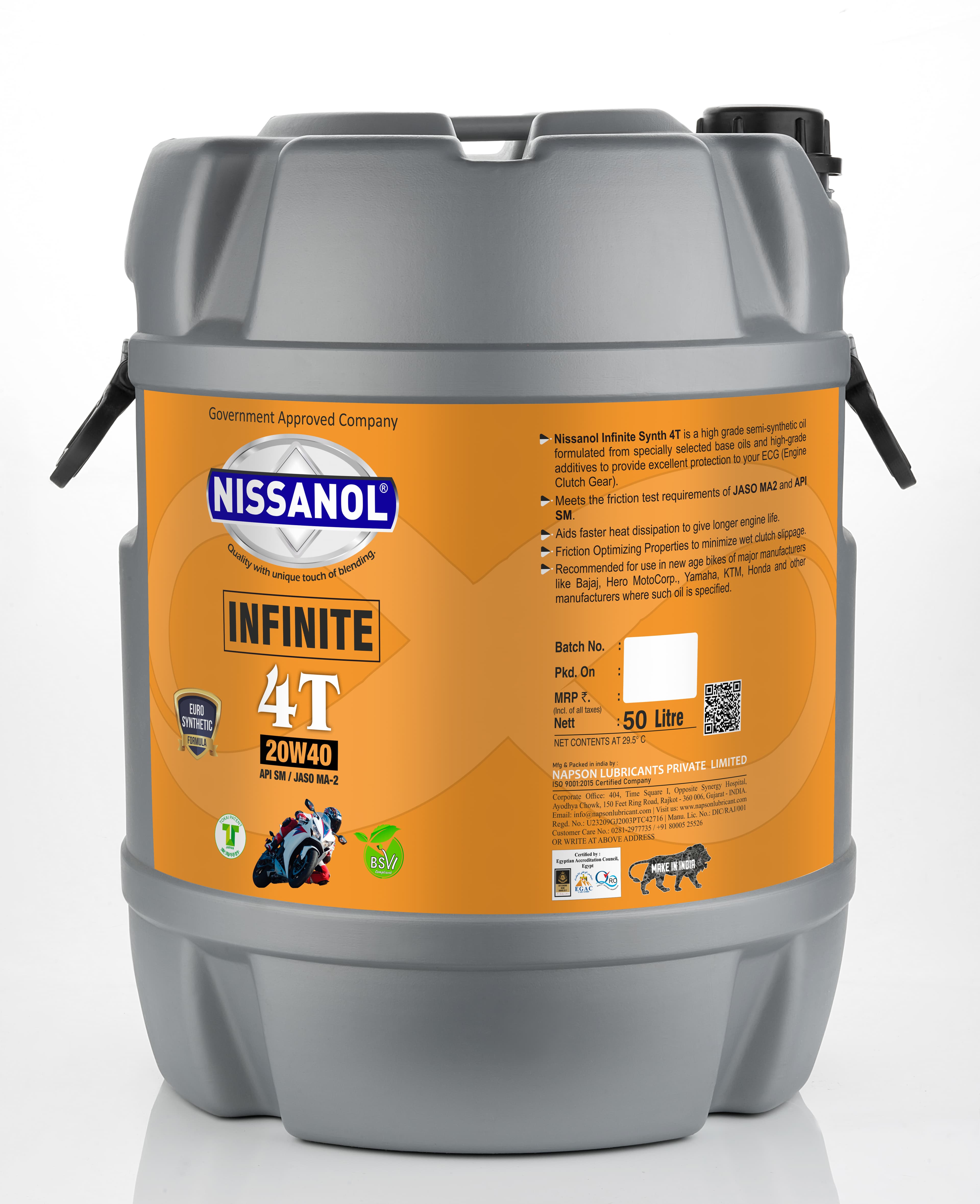 Infinite 4T 20W40 - 3